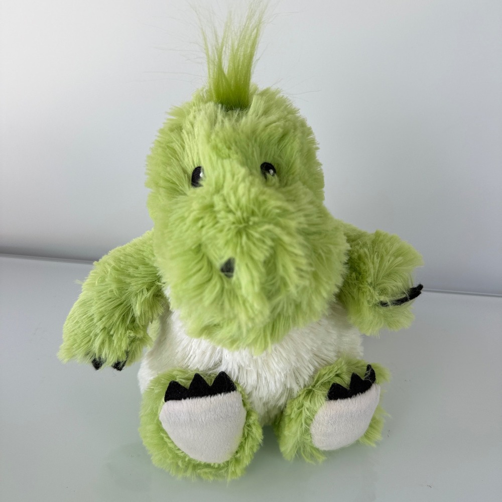 Warmies Microwavable Plush Dinosaur Junior Green Scented Weighted Heatable‎ 9"